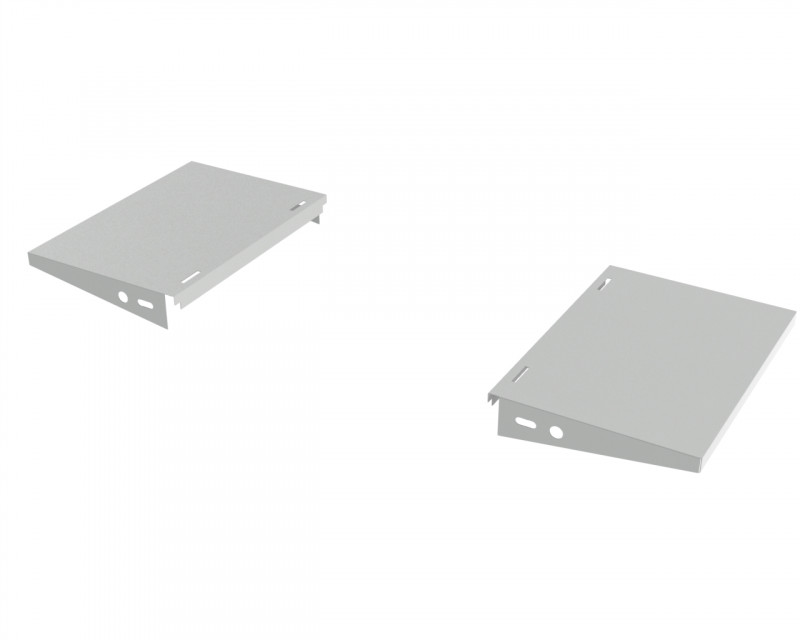Seitenablagen 2er Set Aluminium