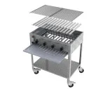 MUE Gas-Kombibräter 4-flammig