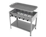 MUE Gas-Kombibräter 5-flammig