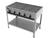 MUE Gas-Kombibräter 5-flammig