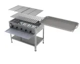 MUE Gas-Kombibräter 5-flammig