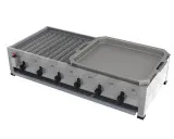 MUE Gas-Kombibräter 6-flammig