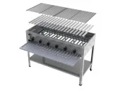 MUE Gas-Kombibräter 6-flammig