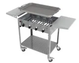 MUE Gas-Kombibräter 4-flammig