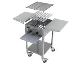 MUE Gas-Kombibräter 2-flammig