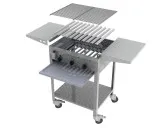 MUE Gas-Kombibräter 3-flammig