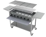 MUE Gas-Kombibräter 6-flammig