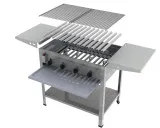 MUE Gas-Kombibräter 4-flammig