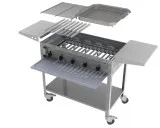 MUE Gas-Kombibräter 5-flammig