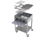 MUE Gas-Kombibräter 3-flammig