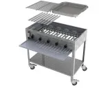 MUE Gas-Kombibräter 5-flammig