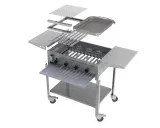 MUE Gas-Kombibräter 4-flammig