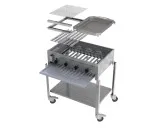 MUE Gas-Kombibräter 4-flammig