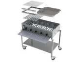 MUE Gas-Kombibräter 5-flammig