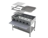 MUE Gas-Kombibräter 5-flammig