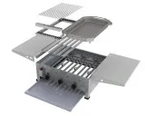 MUE Gas-Kombibräter 3-flammig