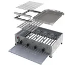 MUE Gas-Kombibräter 4-flammig