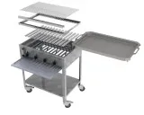 MUE Gas-Kombibräter 4-flammig