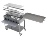 MUE Gas-Kombibräter 5-flammig