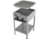 MUE Gas-Kombibräter 2-flammig