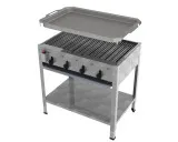 MUE Gas-Kombibräter 4-flammig