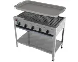 MUE Gas-Kombibräter 5-flammig