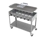 MUE Gas-Kombibräter 6-flammig