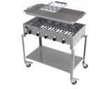 MUE Gas-Kombibräter 5-flammig