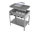 MUE Gas-Kombibräter 4-flammig