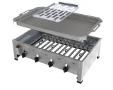 MUE Gas-Kombibräter 4-flammig