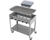 MUE Gas-Kombibräter 5-flammig