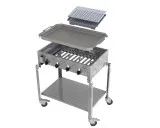 MUE Gas-Kombibräter 4-flammig