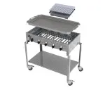 MUE Gas-Kombibräter 5-flammig