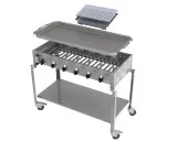 MUE Gas-Kombibräter 6-flammig