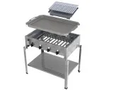 MUE Gas-Kombibräter 4-flammig