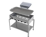 MUE Gas-Kombibräter 5-flammig