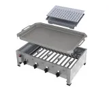 MUE Gas-Kombibräter 4-flammig