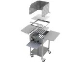 MUE Gas-Kombibräter 2-flammig