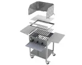 MUE Gas-Kombibräter 3-flammig