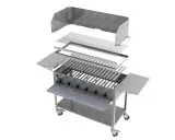 MUE Gas-Kombibräter 6-flammig