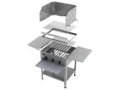 MUE Gas-Kombibräter 3-flammig