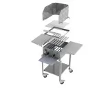 MUE Gas-Kombibräter 2-flammig