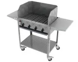 MUE Gas-Kombibräter 4-flammig