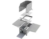 MUE Gas-Kombibräter 1-flammig