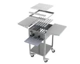 MUE Gas-Kombibräter 2-flammig