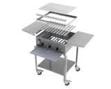 MUE Gas-Kombibräter 3-flammig