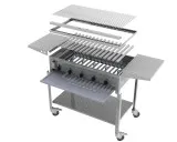 MUE Gas-Kombibräter 5-flammig