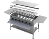 MUE Gas-Kombibräter 6-flammig