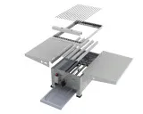 MUE Gas-Kombibräter 1-flammig