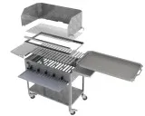 MUE Gas-Kombibräter 5-flammig